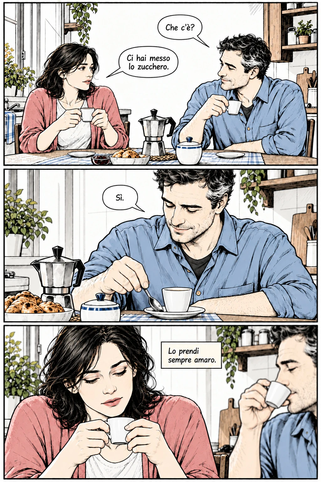 Caffè amaro, tavola 2 di 21