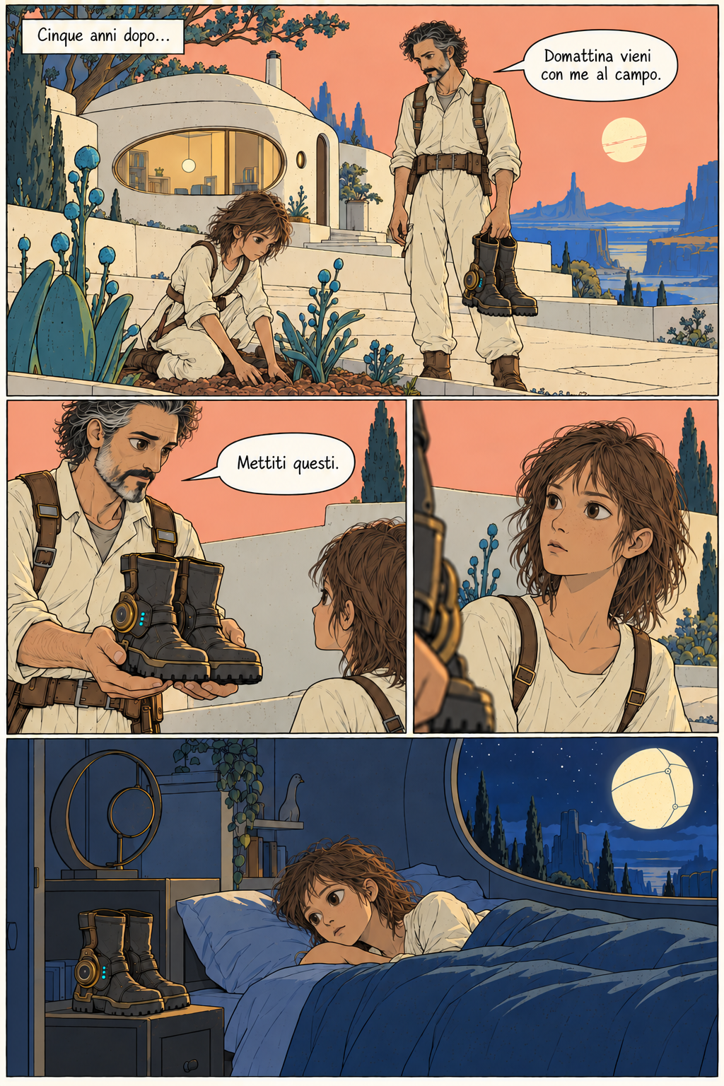Vieni con me, tavola 5 di 8